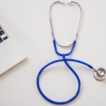 Divan Medical - Laptop and Stethoscope