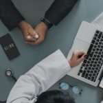 Divan - Doctor and Patient with Laptop